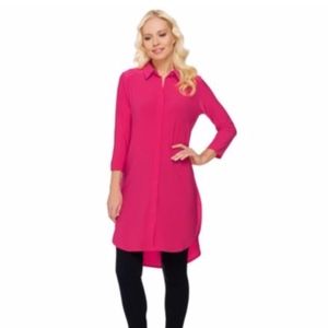 Women with Control Regular Tunic Cherry Crush XXS